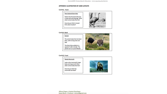 Fleshing Out Fossils Activity Guide | Science Education Partnership Award