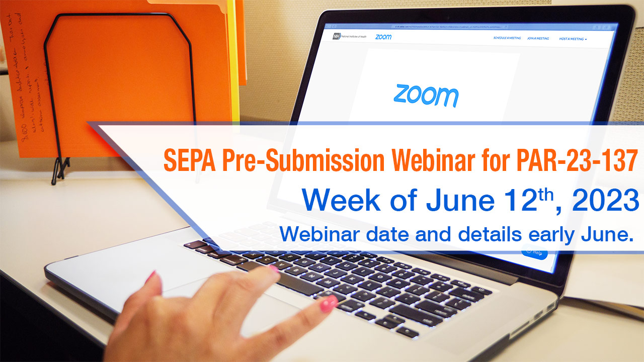 Image for SEPA Pre-Submission Webinar – Week of June 12th