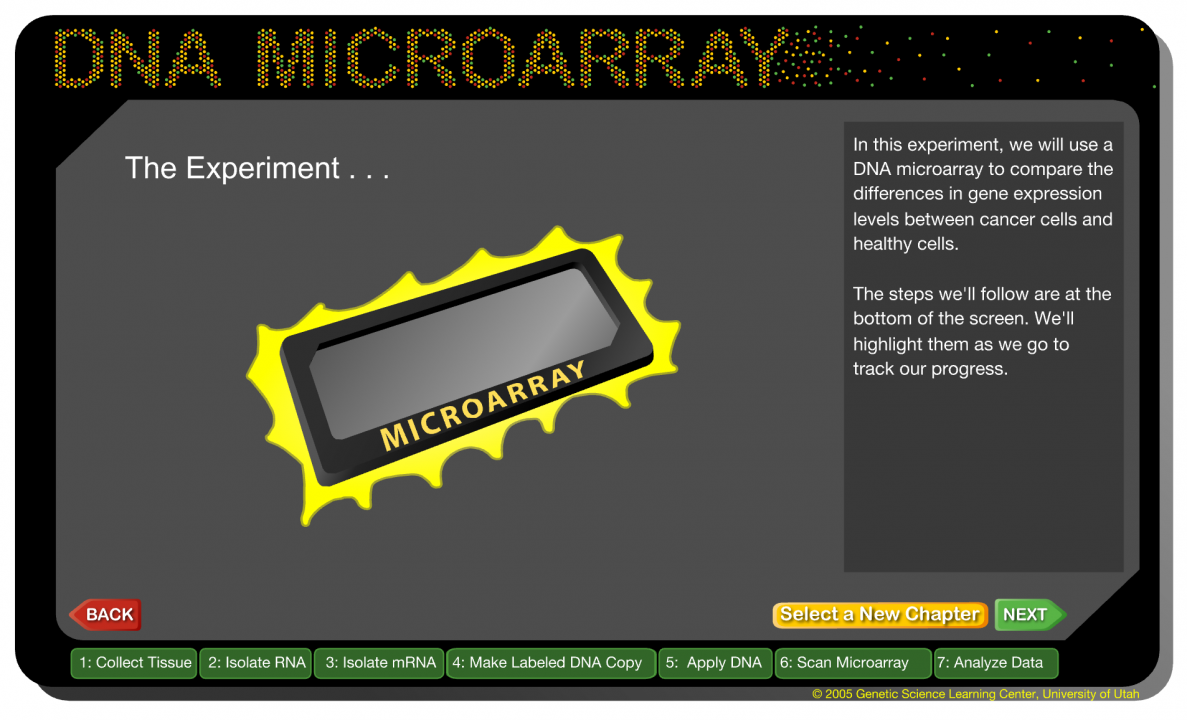 DNA Microarray Science Education Partnership Award